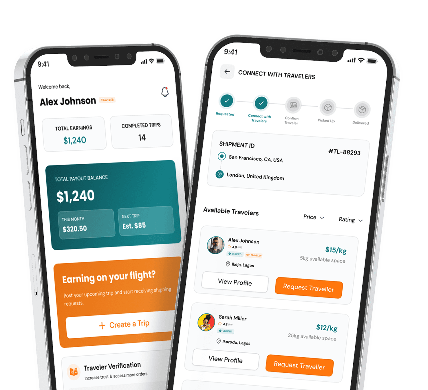 Tutufy app on smartphone